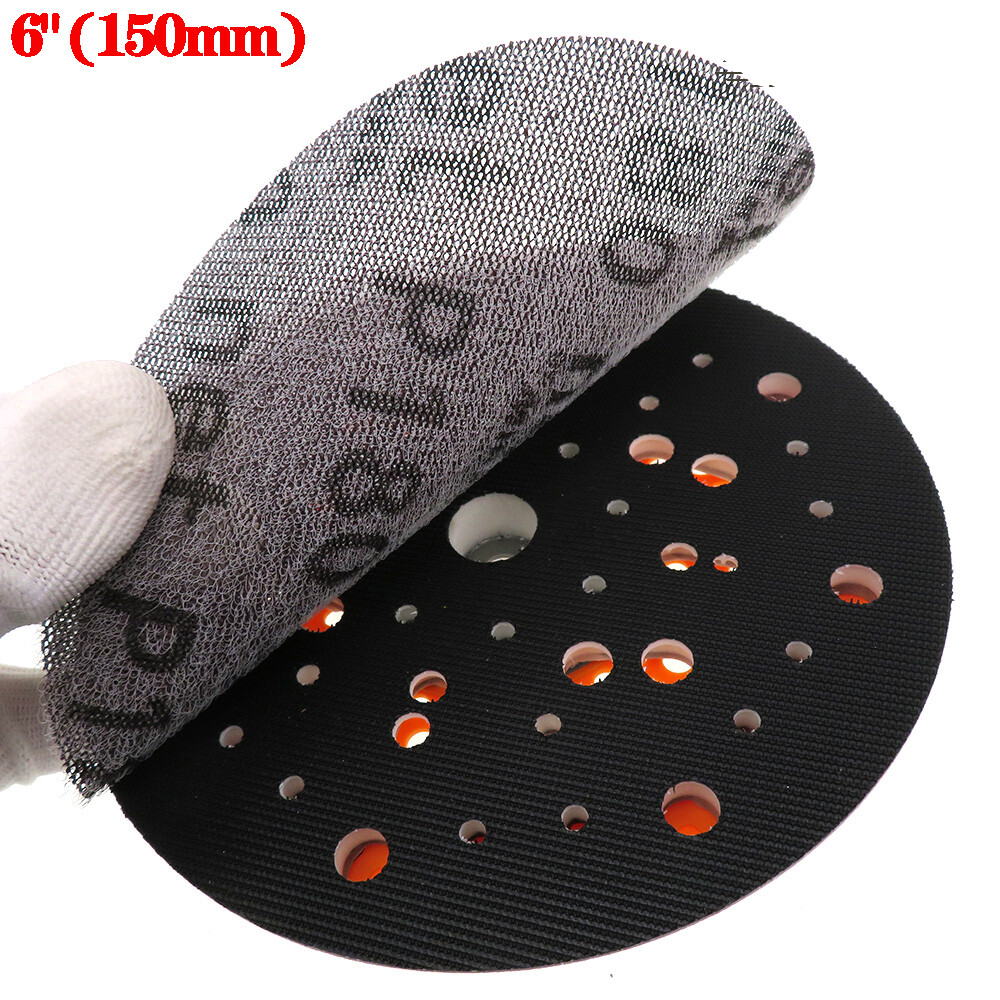 75mm 100mm 125mm 150mm Mesh Dust-free Sanding Discs Hook and Loop Sandpaper Pads