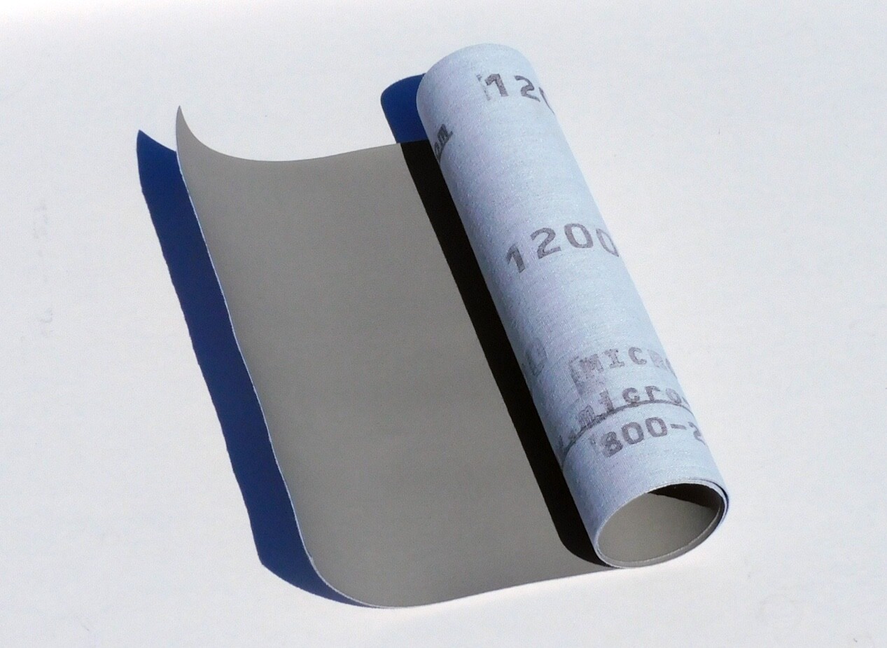 Micro-Mesh Finishing ROLL 6” x 1 ft. 12000 grit Extra Fine Cloth Sandpaper