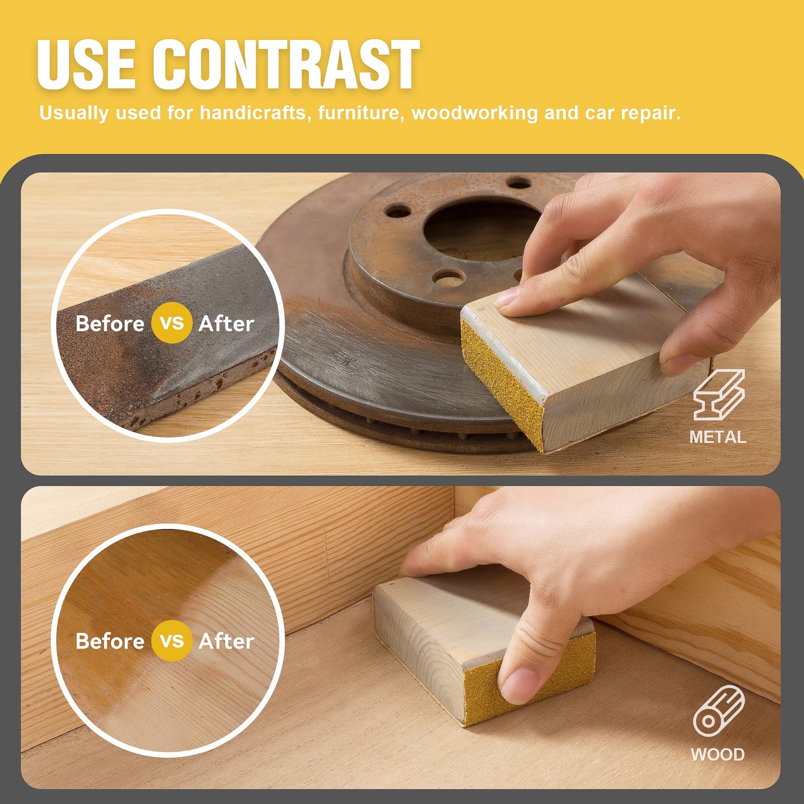 S SATC 40 Grit PSA Longboard Sandpaper 20 Yard Long 40 Zirconia Alumina