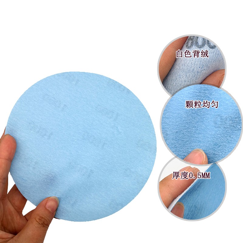 6″ – 150mm Wet And Dry Sanding Discs Film Sandpaper Hook Loop Pads Grit 600-5000