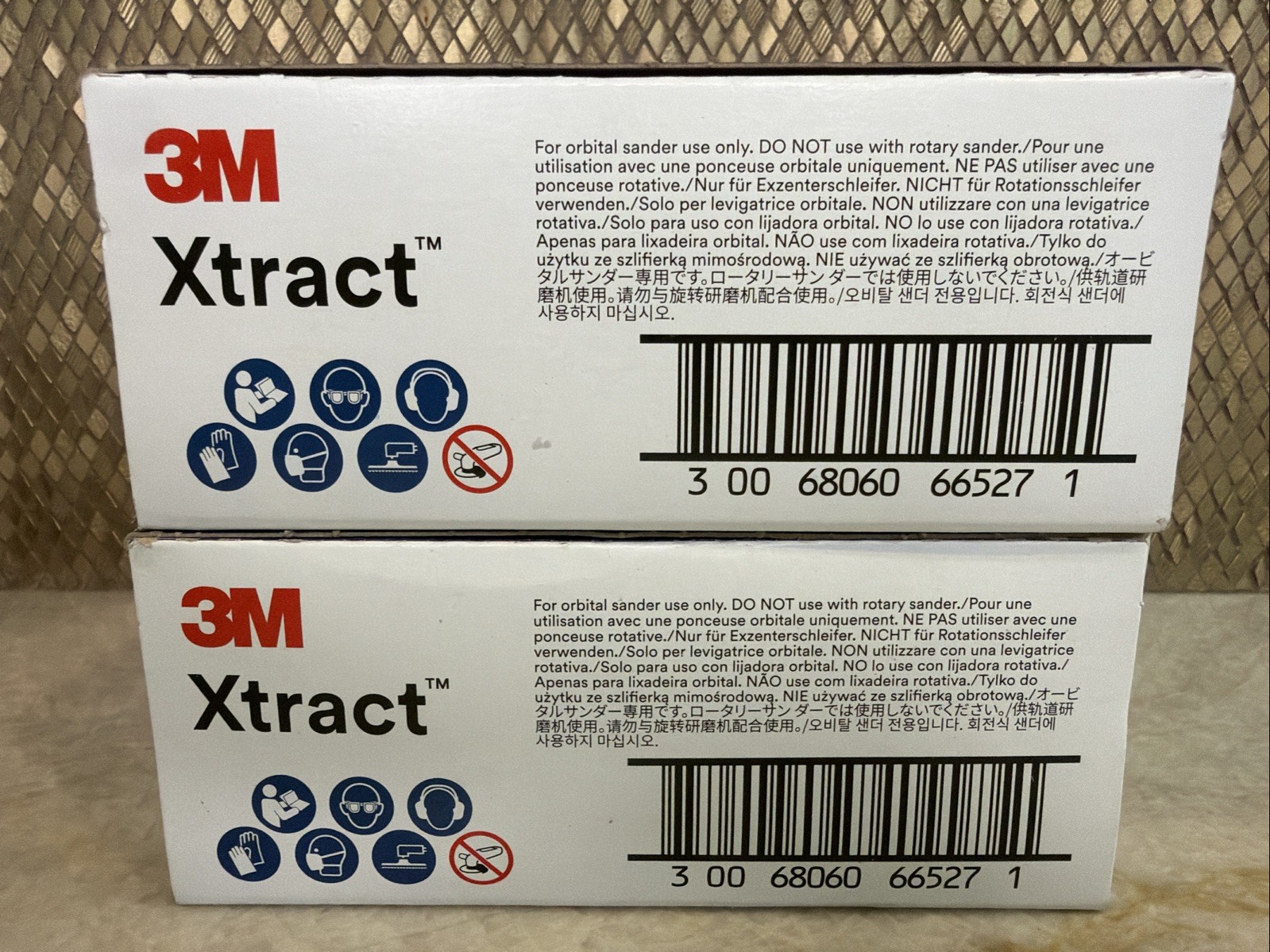 3M Xtract Cubitron II Net Disc 710W, 120+, 5 in X NH, Die 500X (2 Pack)