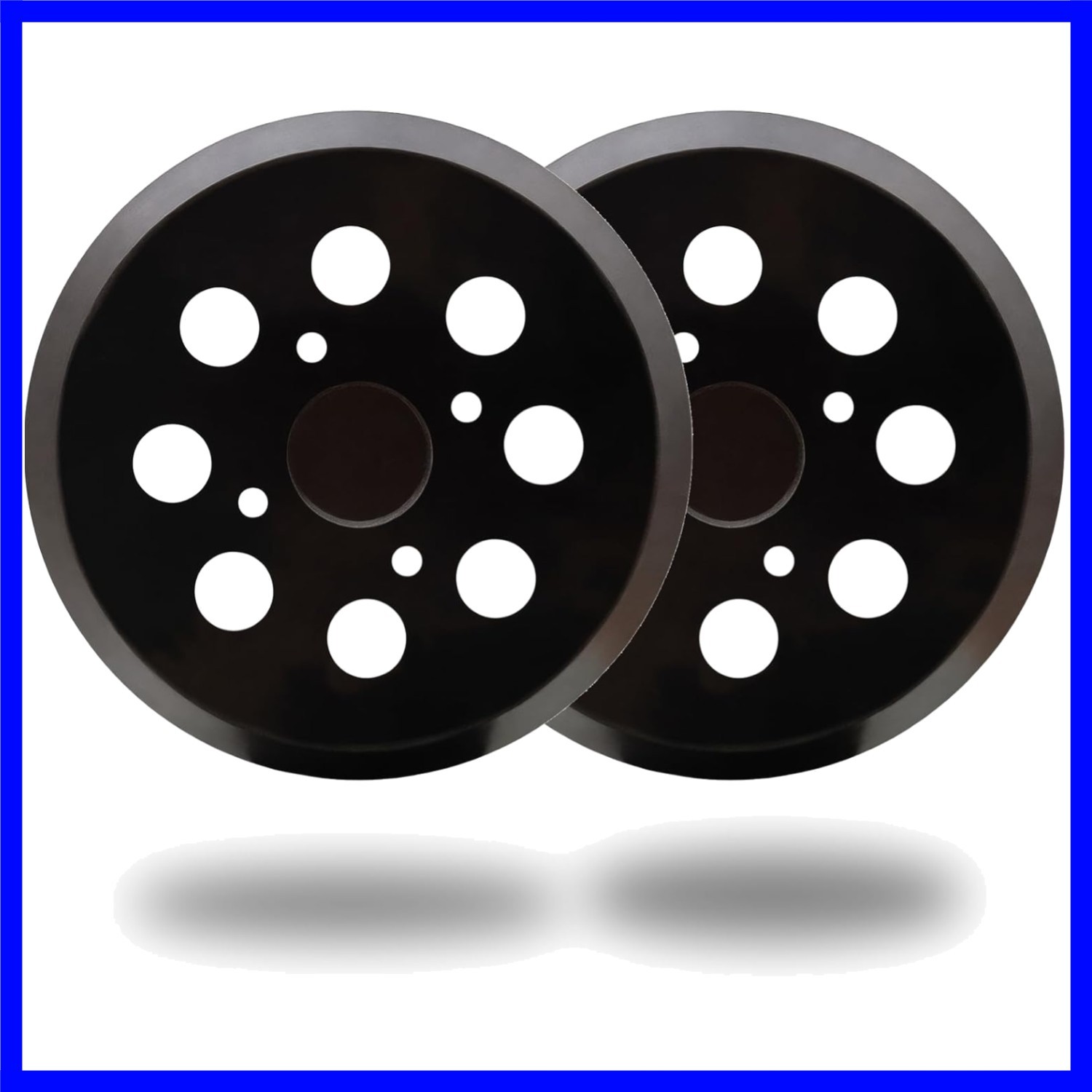 2 Pack 5 Inch 8 Hole Sanding Pads for SKIL SR6604B/SR660302 Orbital Sanders