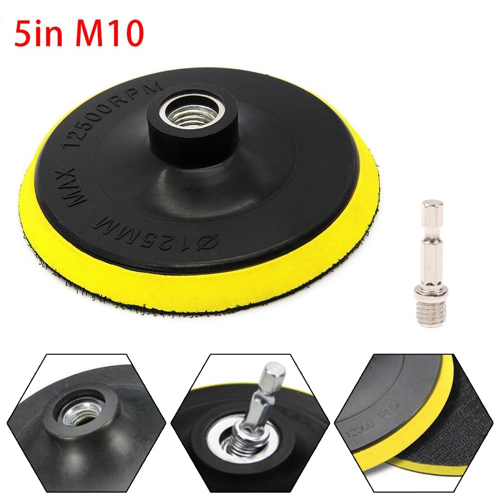 Practical Sanding Pad Buffing Pad Black For Most Kinds Of Rotary Tools