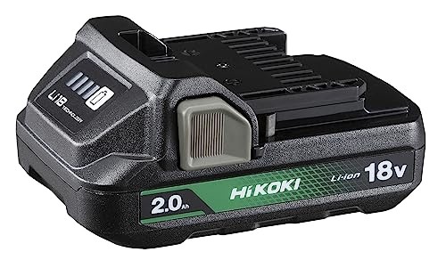 HiKOKI iKOKI 18V 2.0Ah Slim Lithium-Ion Battery with Power Level Indicator for