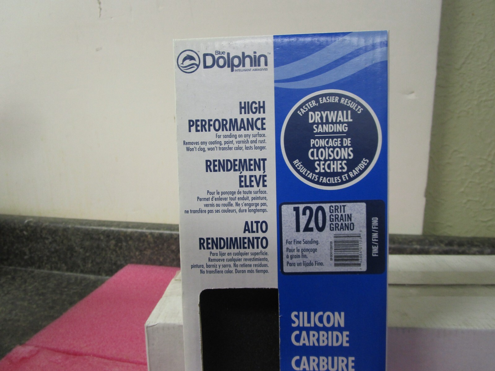 Qty (125) Blue Dolphin 120 Grit Drywall Sanding Sheets 4 3/16″x11″