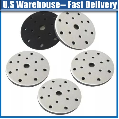 5PCS 6 inch Hook Loop Soft Foam Interface Sanding Disc Sander Buffer Backing Pad