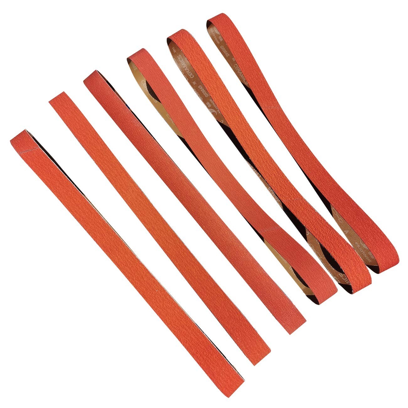 Professional 2×72 Inch Ceramic Sanding Belts – 6 Pack for Metalworking Mastery
