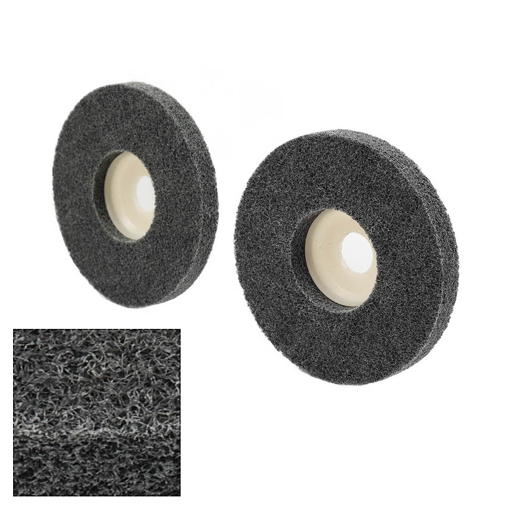 4″ 100mm Nylon Fiber Buffing Wheel Polishing Disc Abrasive Pad for Angle Grinder