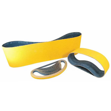 Arc Abrasives 71-060048008 Sanding Belt, 6 In W, 48 In L, Coated, Ceramic, 120