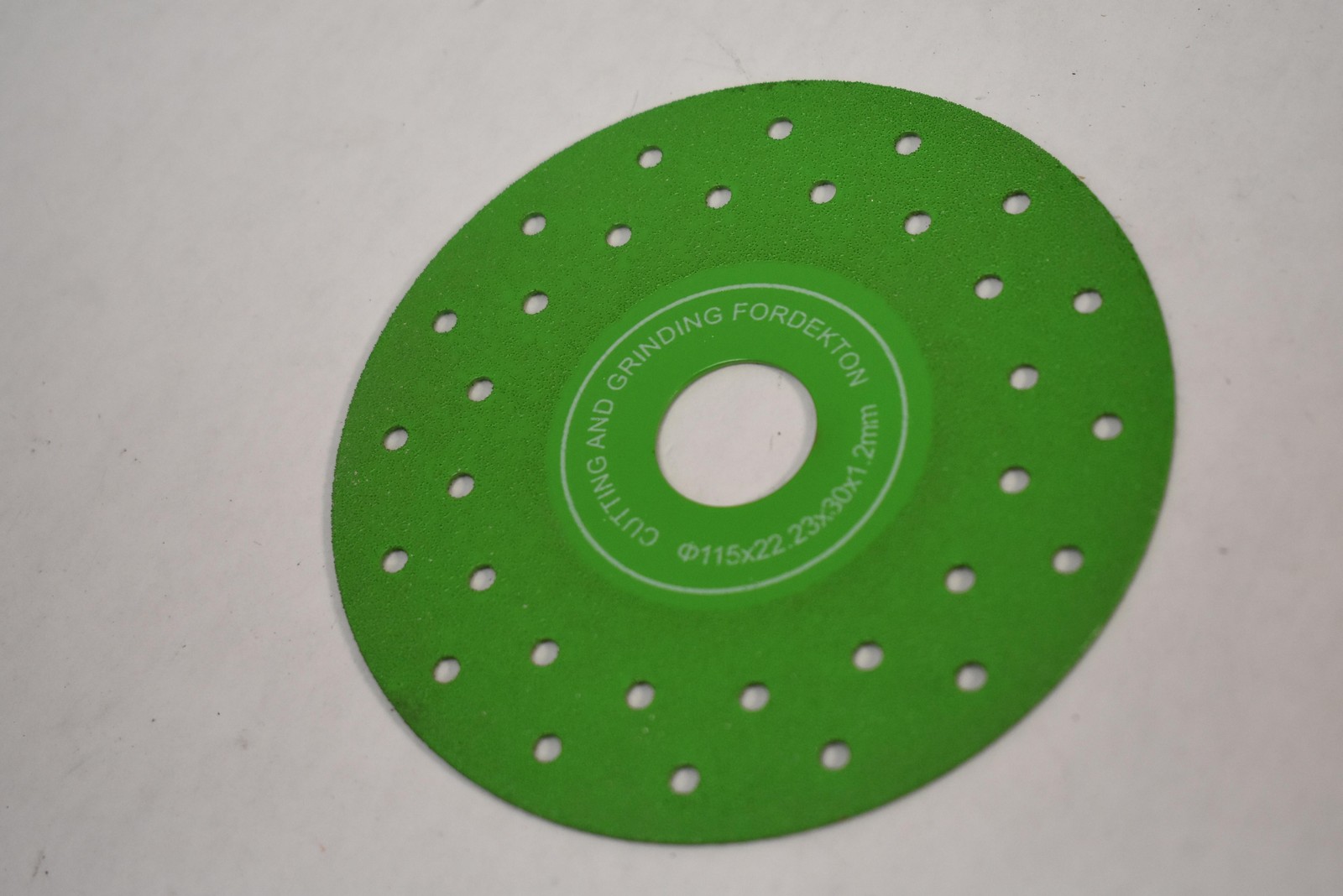 Diamond Cutting Grinding Wheels 115mm Green Lot Of 5 Dekton 82287-A57 1277425