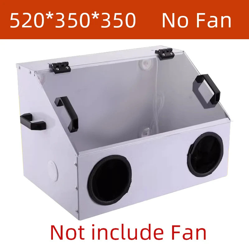 Compact Water Curtain Spray Booth with Negative Pressure Exhaust Fan ForHome Use