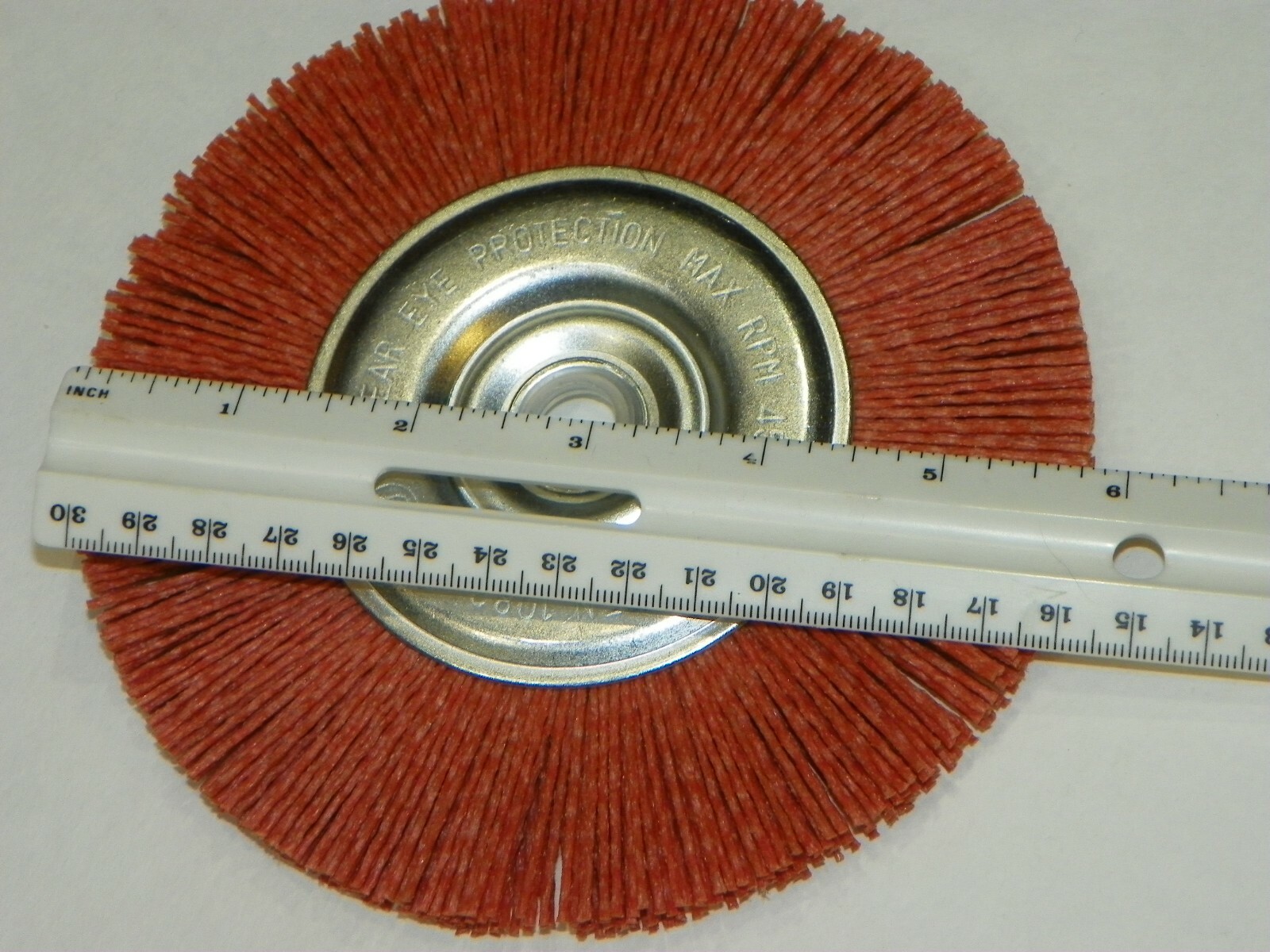 CLOSEOUT Synthetic Bristle Wheels 4″ or 6″