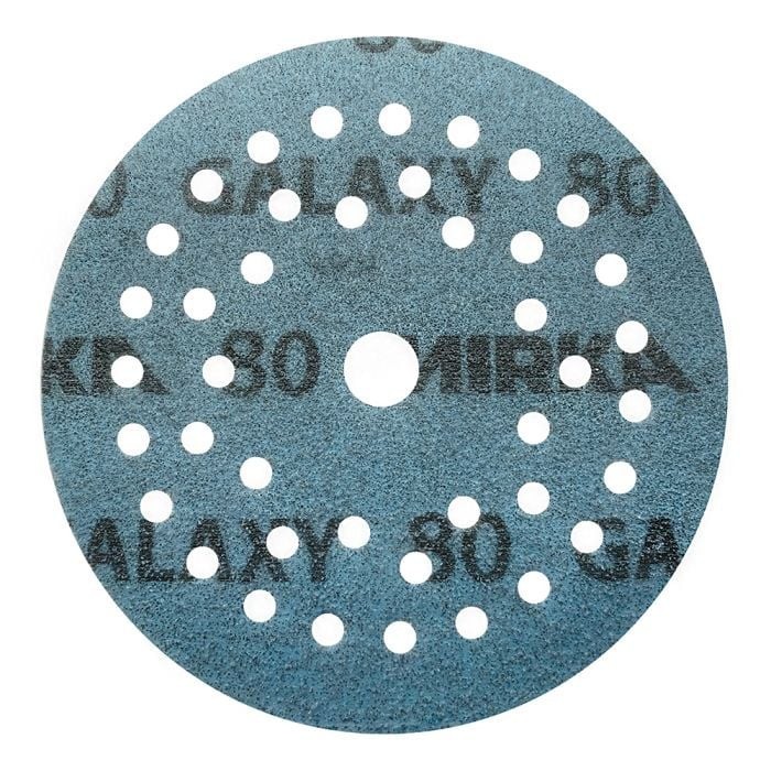 Mirka MAFY.5MF.240 5 in. Galaxy Multi-Fit Grip Film Sanding Disc – 240 Grit