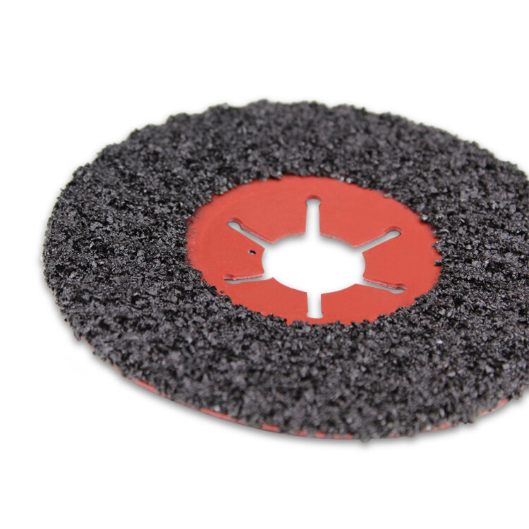 10 Pack – 4.5″ x 7/8″ Silicon Carbide Semi-Flex Sanding Discs for Angle Grinder
