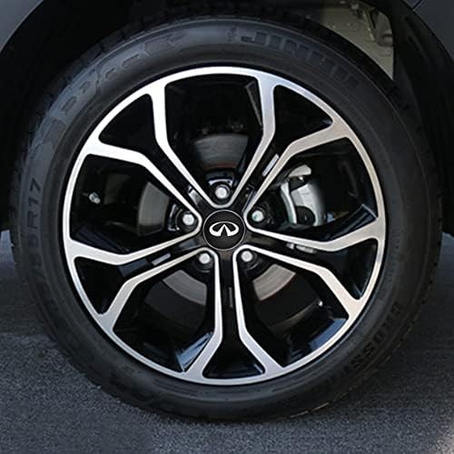 4Pack Wheel Center Caps for Infiniti QX50 Q50 Q70 Q70L Q60 QX60 QX80 EX25 EX35,