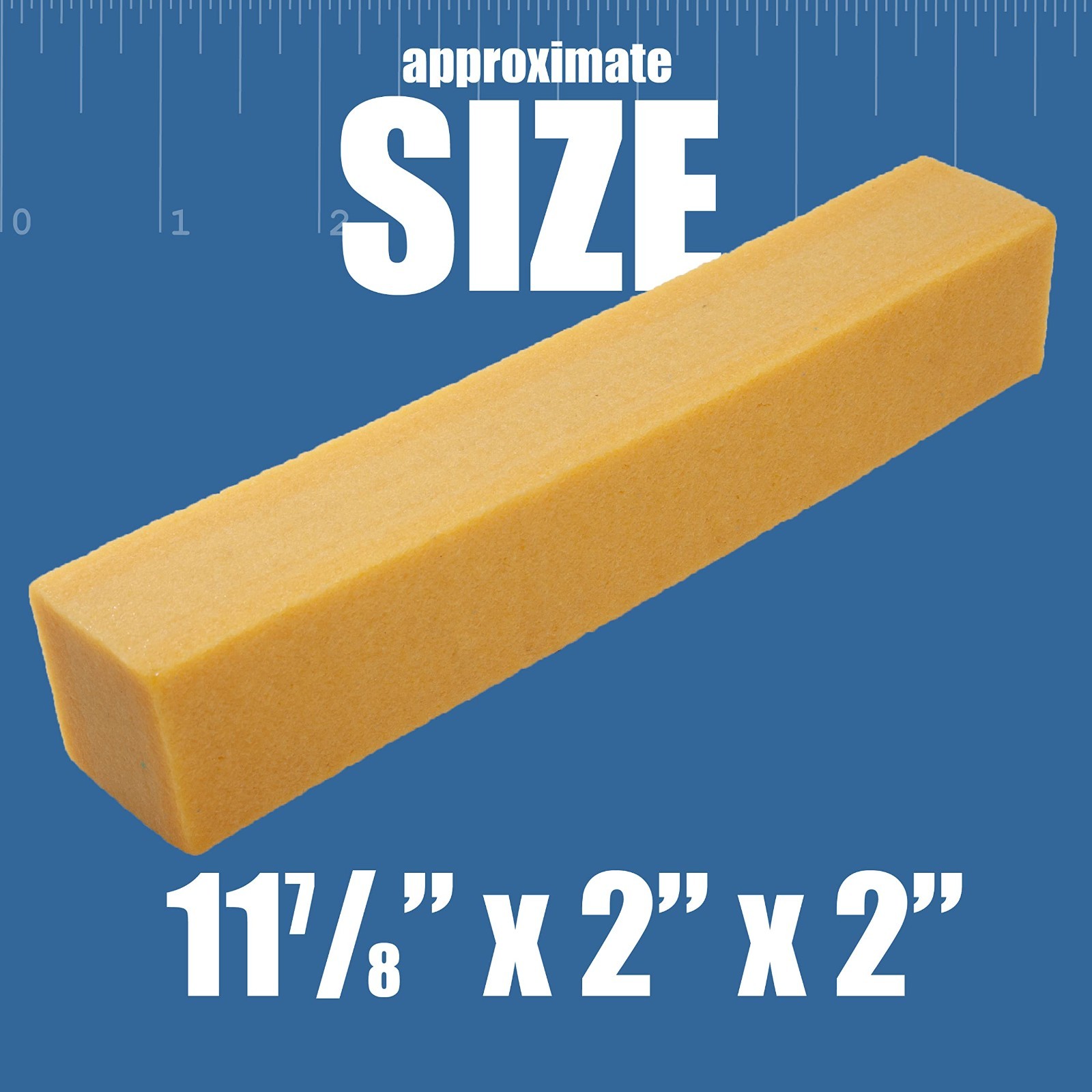 Abrasive Cleaning Stick – Sandpaper Cleaner 2″x2″x12″ for Effective Surface Prep
