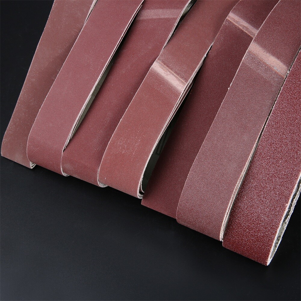5pcs Sanding Abrasive Belts Polishing Grinding Papers 60#-800# Grit 760mm*40mm