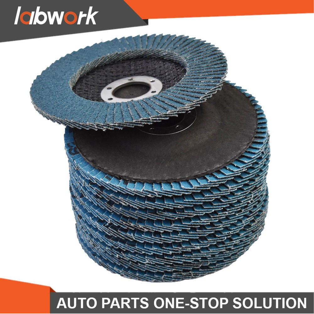 Labwork 4-1/2” x 7/8” Flap Discs T29 Premium Zirconia Sanding Grinding Discs
