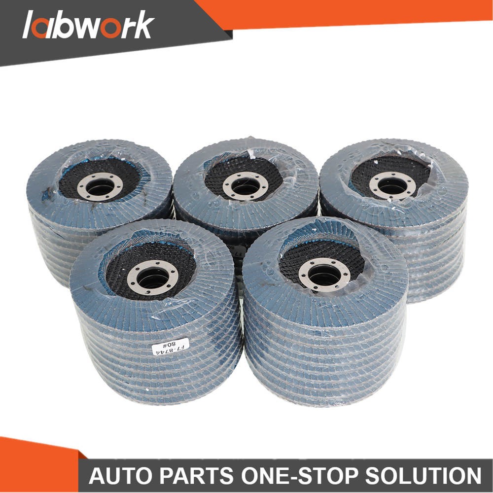 Labwork 4-1/2” x 7/8” Flap Discs T29 Premium Zirconia Sanding Grinding Discs