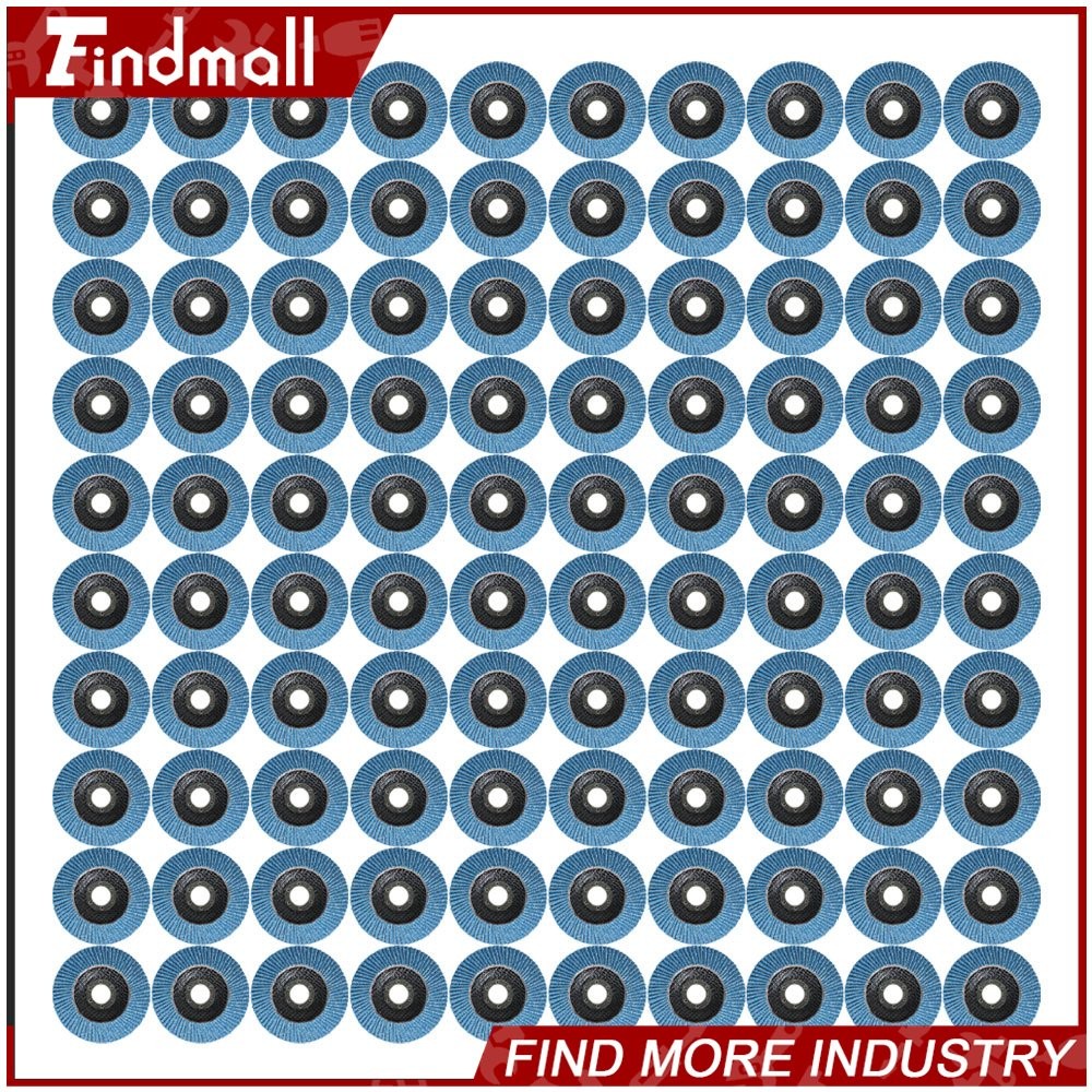 Findmall 4-1/2” x 7/8” Flap Discs T29 Premium Zirconia Sanding Grinding Discs