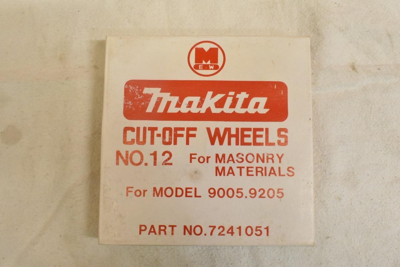 Makita Cut-Off Wheels No.12 125×2.7x22mm 5pcs For Masonry 12 NOS Boxes of 5