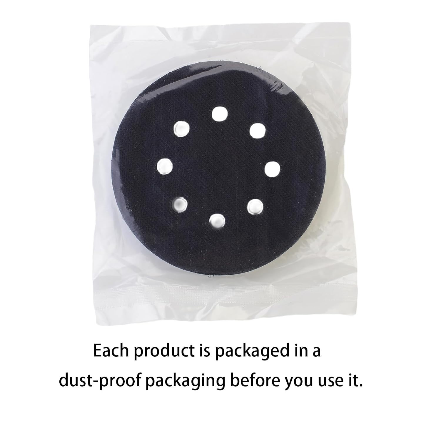 2 Pack 5-Inch Foam Interface Sanding Pads – Vibration Reducing Design