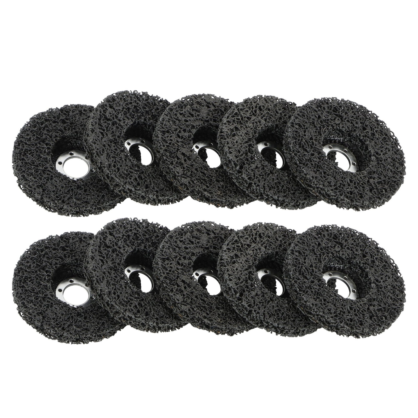 10 Pieces of 4.5inch x 7/8 inch Black Diamond Grinding Discs for Angle Grinder