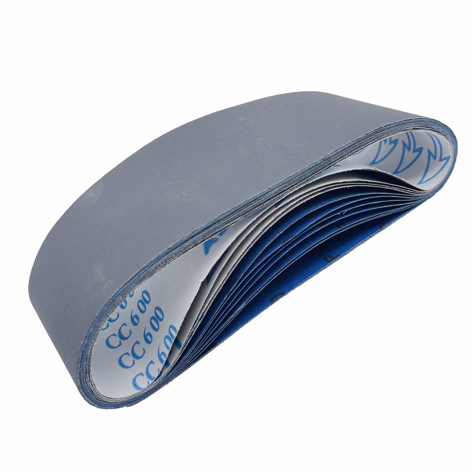 Sanding Belts 3 x 21 Inch Silicon Carbide Sander Paper – 4 PCS Each of 600, 8…