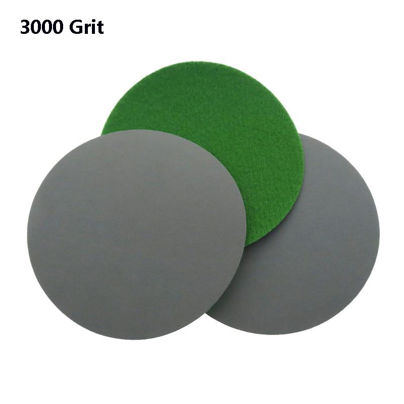 3″ 75mm Sanding Pads Discs Wet Dry Sander Hook Loop Sandpaper 400 – 10000 Grit