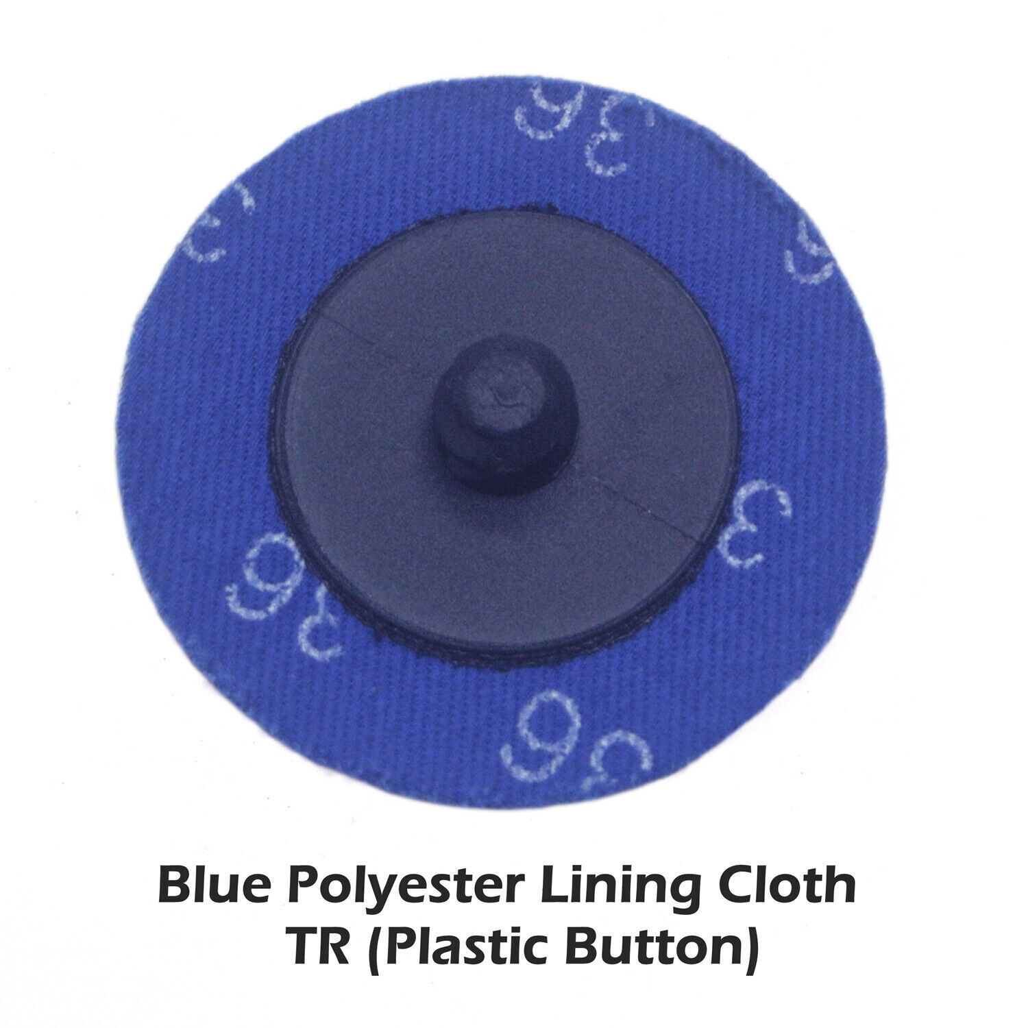 50PCS 2 inch Blue ZA Roll Lock Quick Change Sanding Discs 36 Grit For Polishing