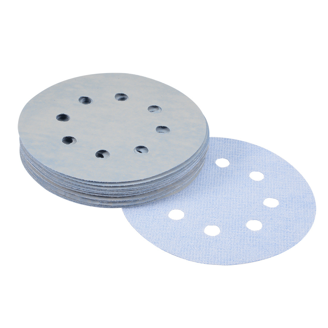 20Pcs 5 Inch 8 Hole Hook and Loop Sanding Disc 5000 Grit Flocking Sandpaper