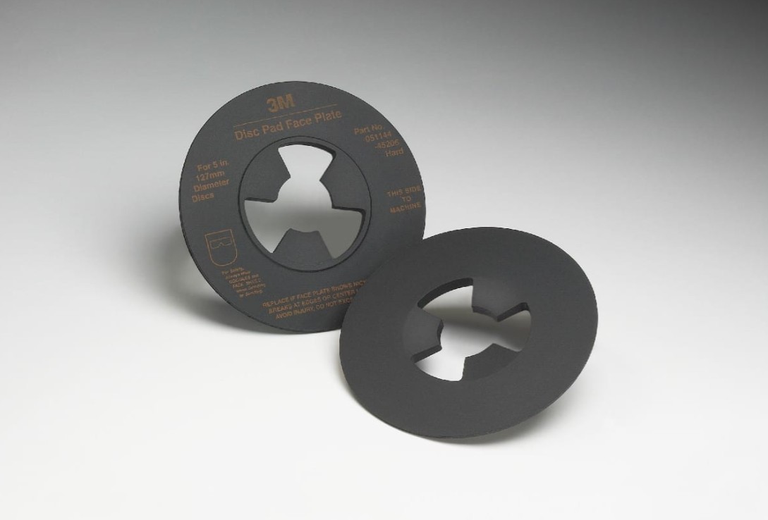 3M ABR – 14270 Disc Pad Face Plate 4-1/2″ Diameter Hard 7/8″ Hub
