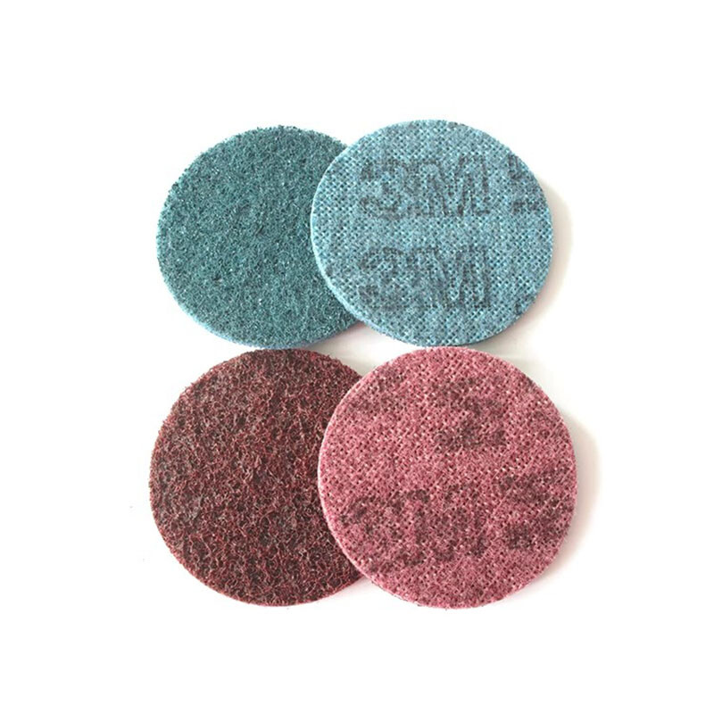 3″ 75mm Nylon Sanding Disc Roll Lock Pad Hook Loop Pads 150 / 320 / 400 Grit