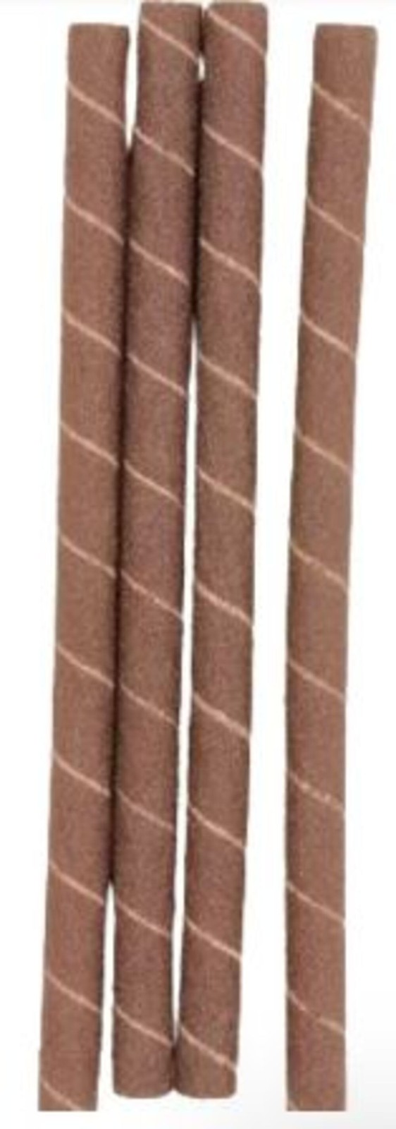 Jet Sanding Sleeves, 1/4 X 6 In, 100 Grit, 4Pk