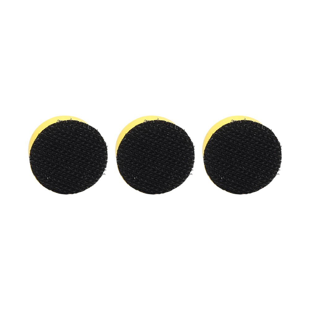 3pcs 1/2/3″ Hook & Loop Backing Pads Sanding Disc Sander Plate Polisher M6