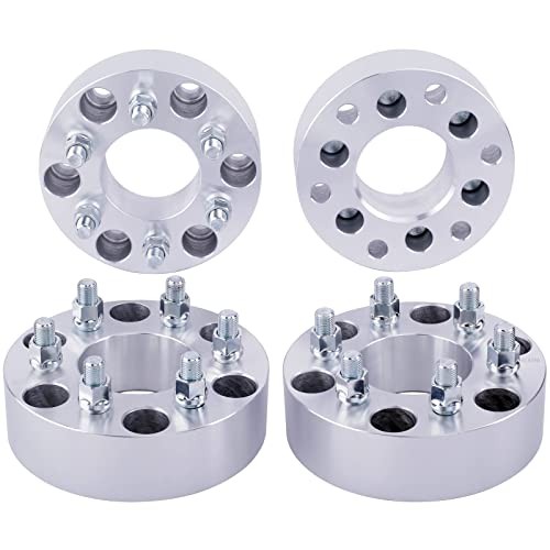 4PC 6×5.5 to 6×135 Wheel Adapters 2 Inch with 14×1.5 Studs 2 Inch-4 PCS