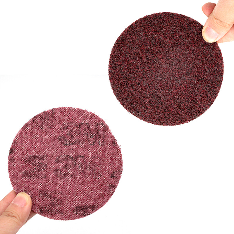 2″/3″/4″/5″ Nylon Sanding Disc Roll Lock Pad Hook Loop Pads 150 /240 /400 Grit
