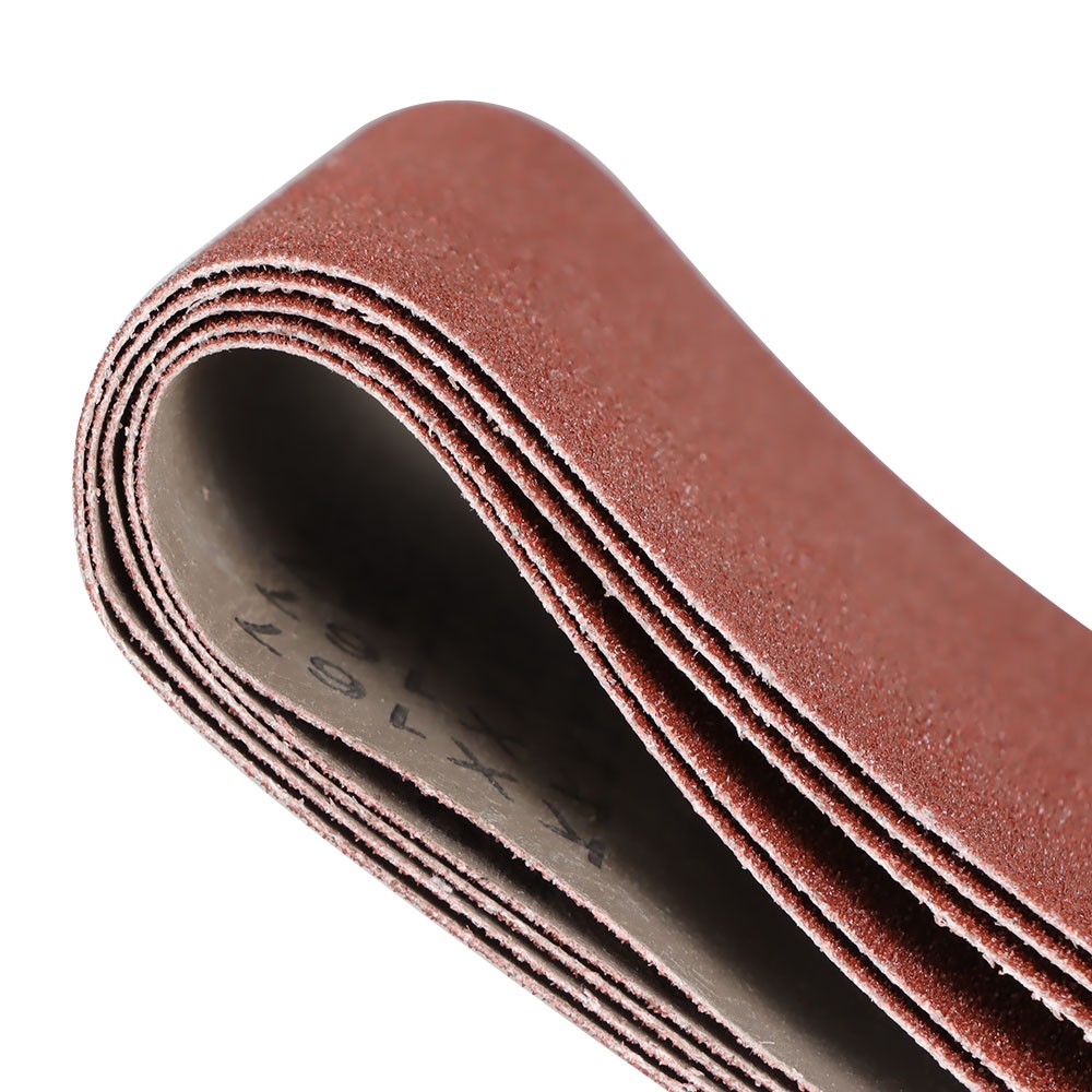 5PCS Sanding Belts 6×48 in 80 Grit Belt Sander Sandpaper aluminum oxide NEW