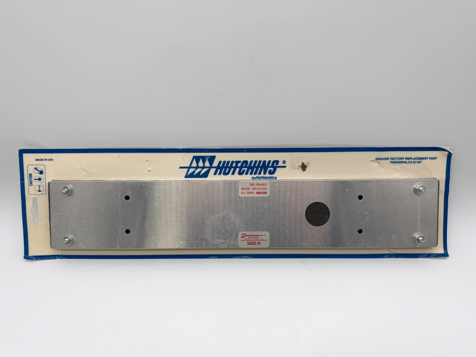 Hutchins 5802-H Hookit Sanding Pad 2-3/4″ x 16″ For 3800 3804 Longboard Sander