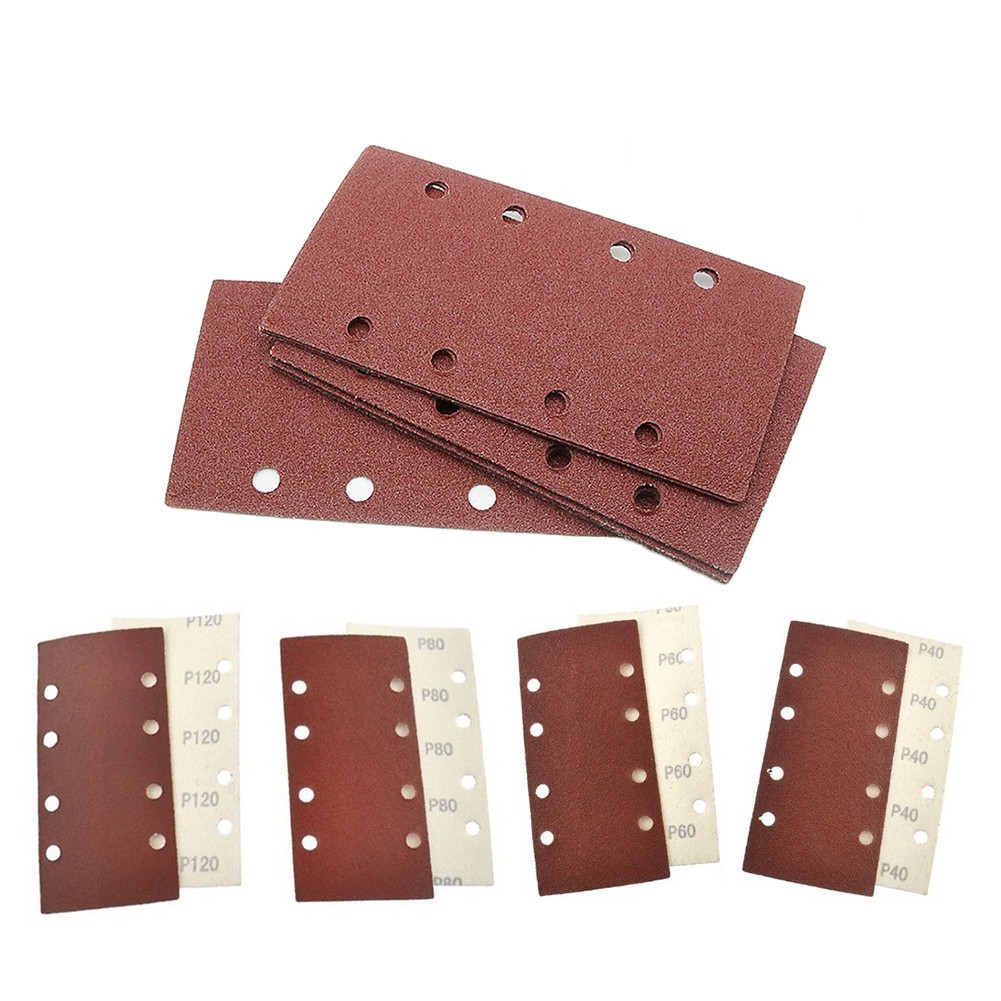 Premium Sandpaper Set for Wood Polishing 20pcs 93x185mm Multiple Grits