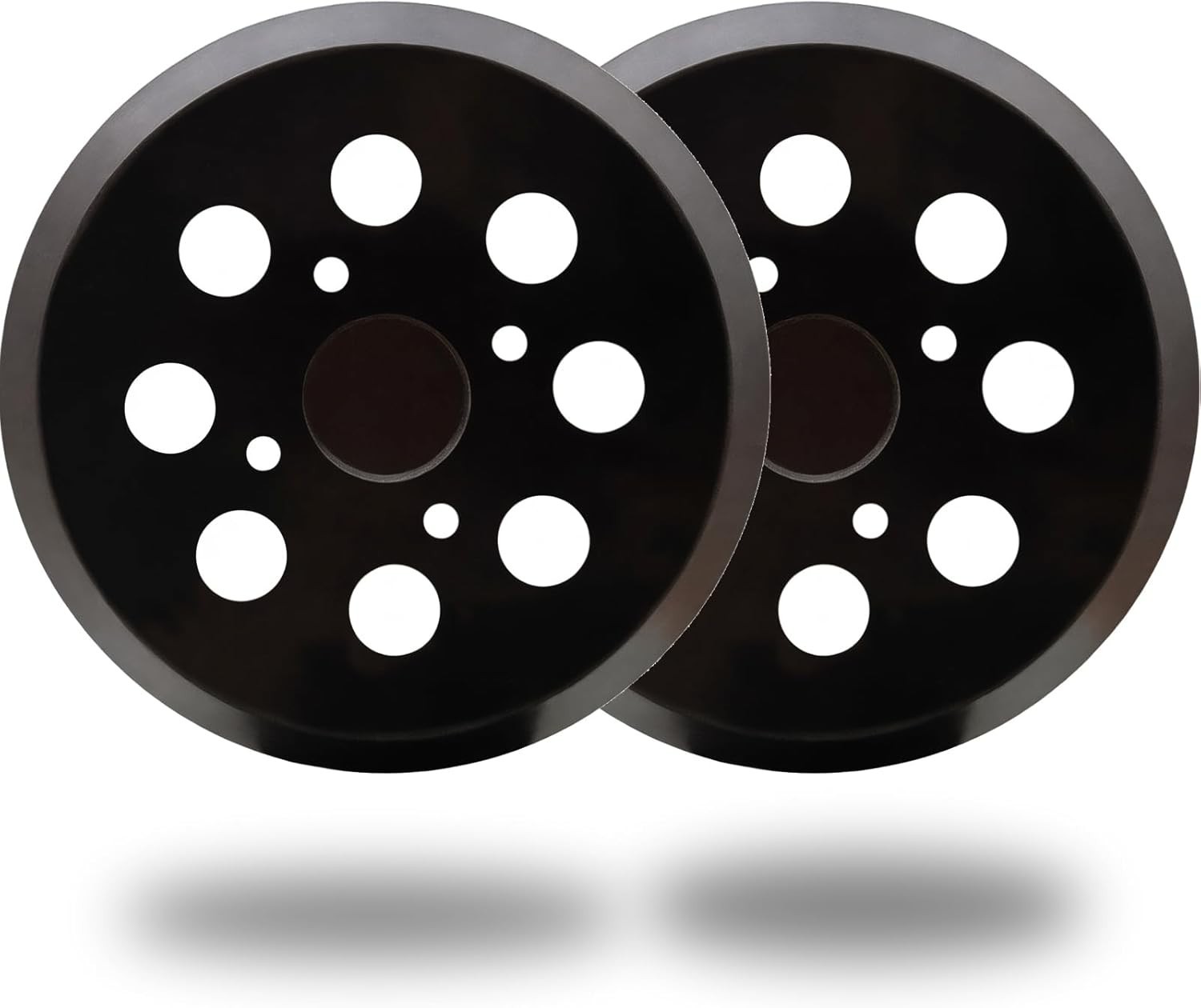 2 Pack 5 Inch 8 Hole Hook and Loop Sander Pad for Ridgid R2600, R2601 5″