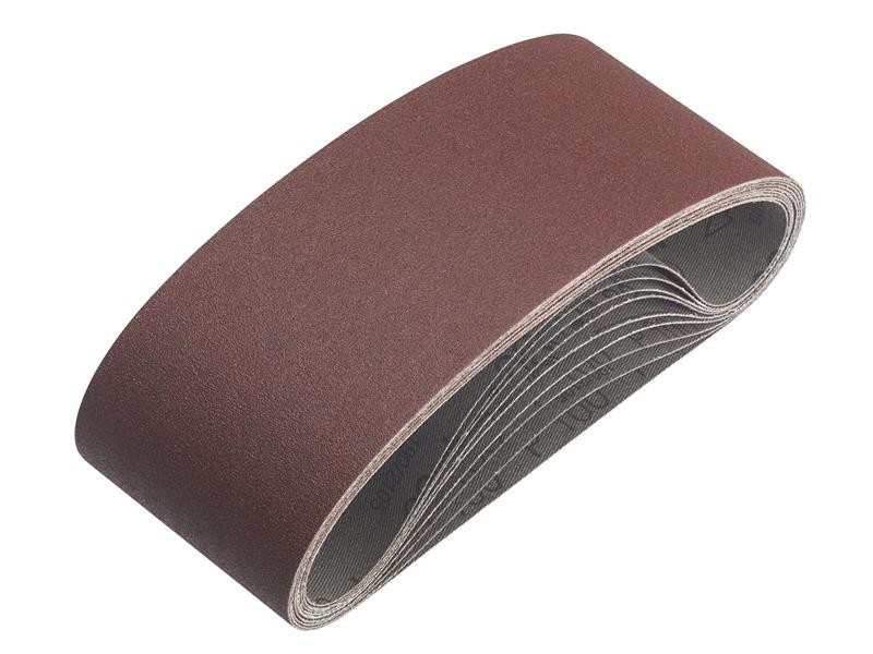 IRWIN Sanding Belt Set 9 Piece 75 x 457mm 3 x 60G 3 x 80G 100G IRWIW8083839