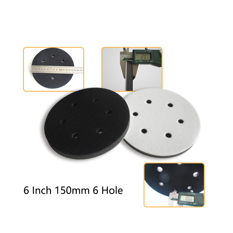 EVA Sponge Interface Pad Sanding Hook & Loop Polishing Backing 1″ 2″ 3″ 4″ 5″ 6″