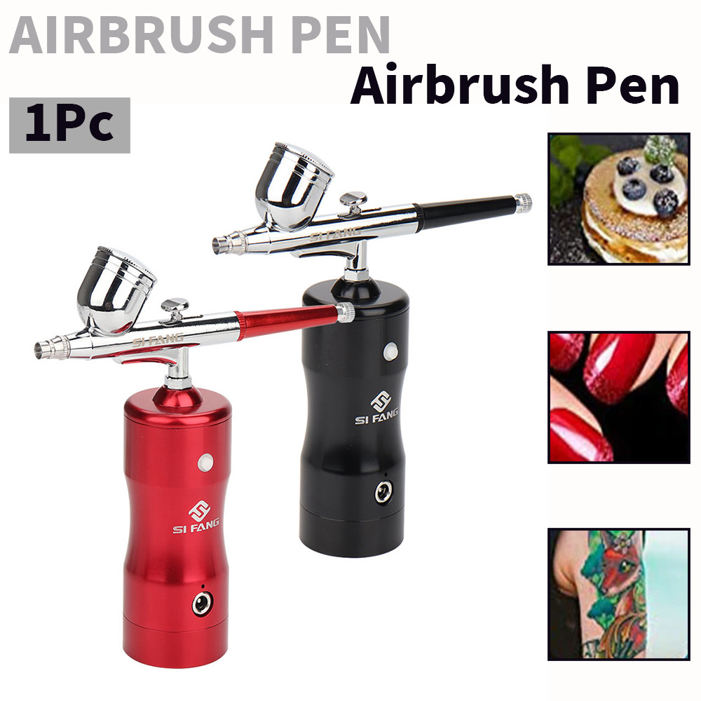 Portable Mini Airbrush Spray Gun 0.4mm Set F Nail Art Tattoo DIY Cake Paint Tool