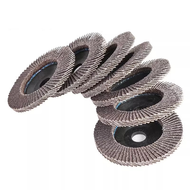 1/2/5 Pcs 4 inch Flap Grinding Sanding Discs 100mm 80 Grit Angle Wheel Thicken