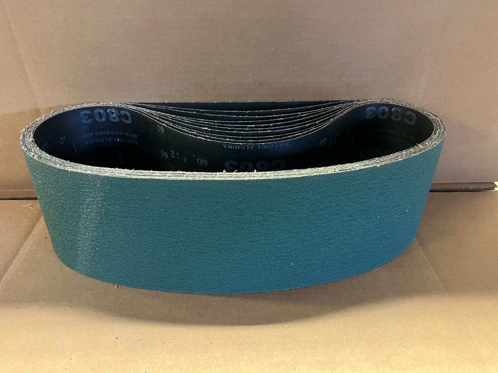 6″X48″ PREMIUM ZIRCONIA SANDING BELTS W/ GRINDING AID, 5 PACK! CHOOSE YOUR GRIT