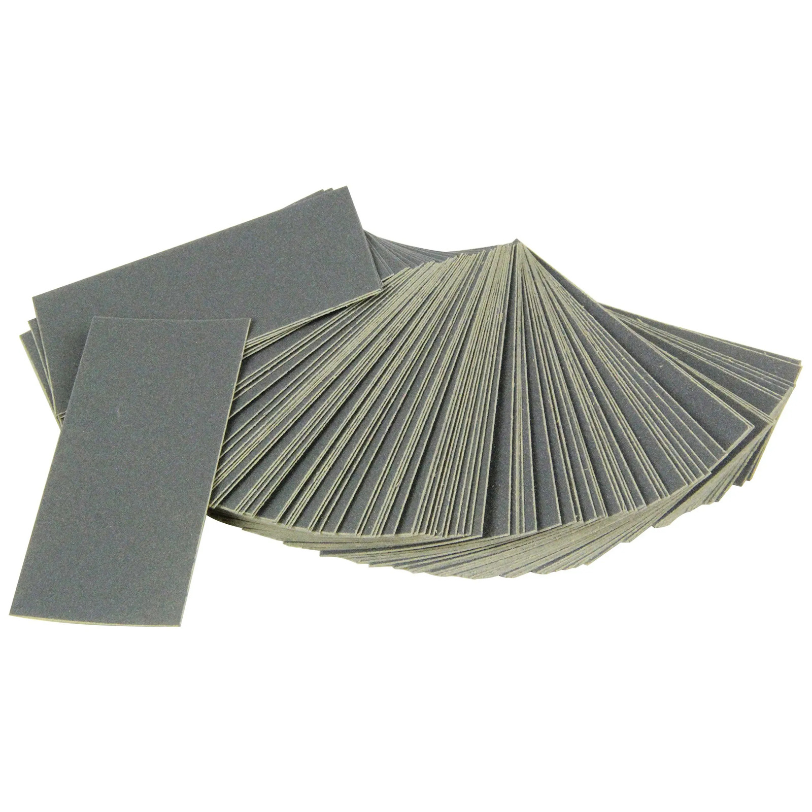 Japan NEW SK11 Waterproof Sandpaper 32x70mm C#400 100 Sheets Dual Use