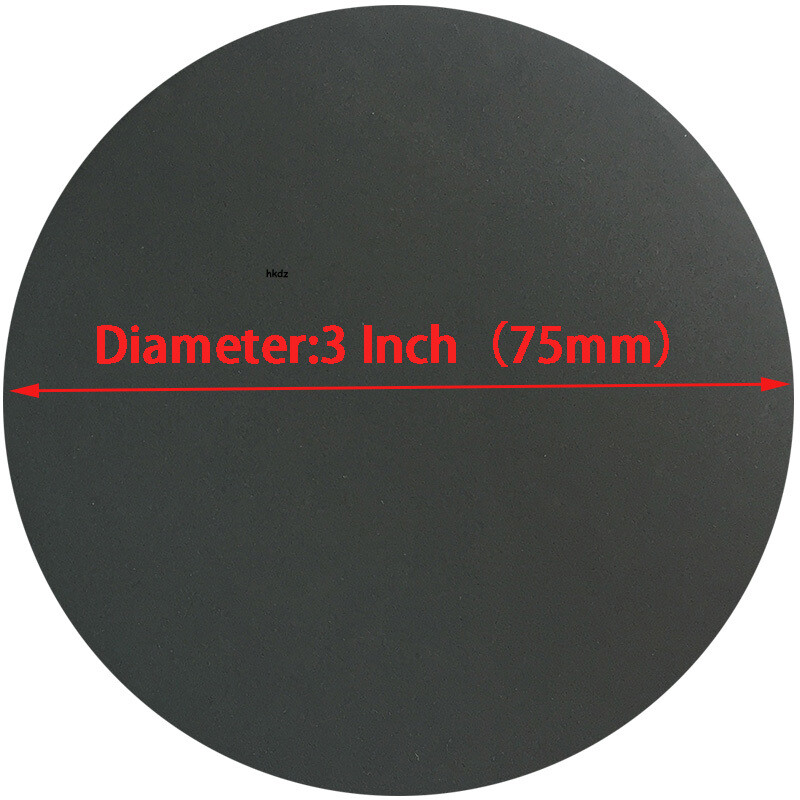 3 Inch 75mm Flocking Dry Sanding Discs Sandpaper 60-1200 Grit Hook And Loop Pads