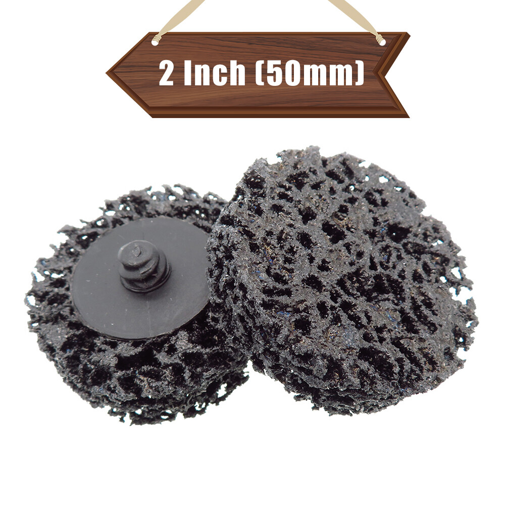 2 Inch 50mm Black Diamond Sanding Discs Roll Lock Grinding Disc Polishing Wheel