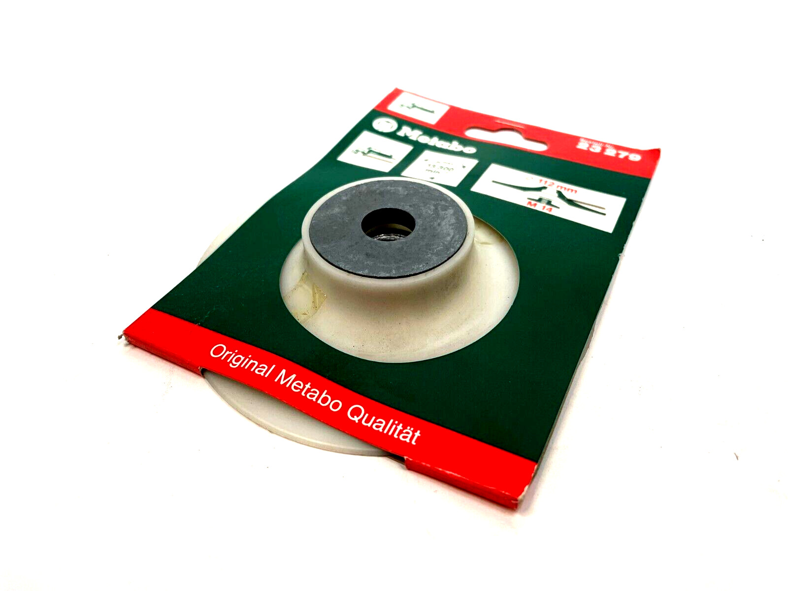 Metabo 23-279 Flexible Backing Pad, 4-1/2″, 112mm, M14 Nut, Angle Grinder